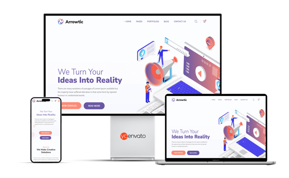 Arrowtic - Digital Marketing Agency WordPress Theme - Görsel 5