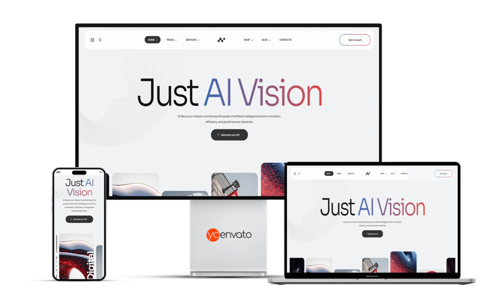 Neuros – AI Agency & Technology WordPress Theme - Görsel 2