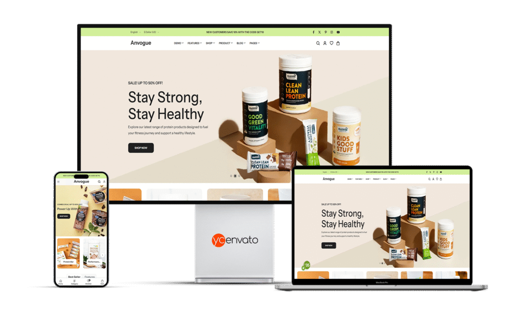 Anvogue – Multipurpose WooCommerce WordPress Theme - Görsel 6