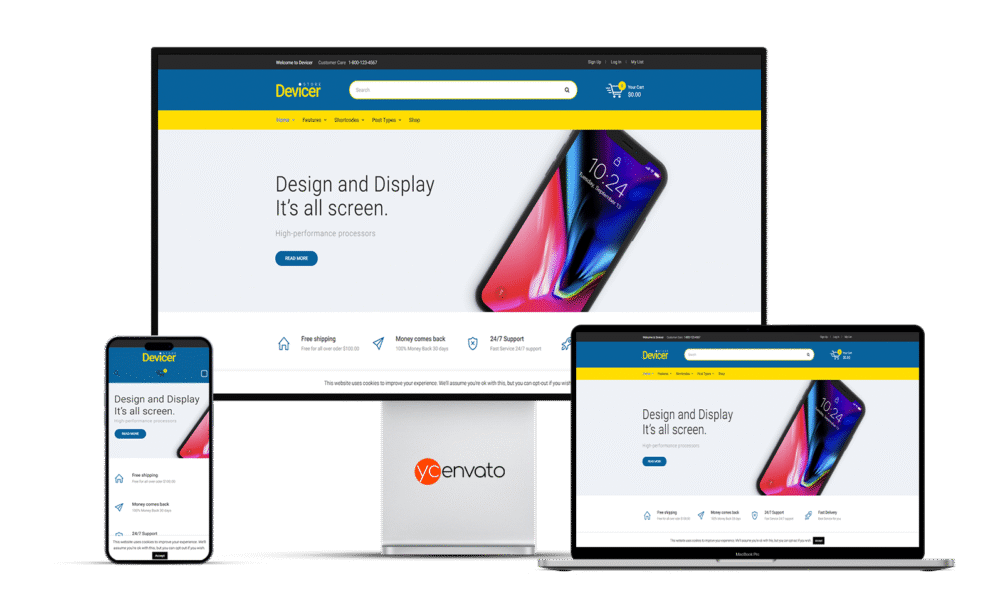 Devicer – Electronics, Mobile & Tech Store WordPress Theme - Görsel 4