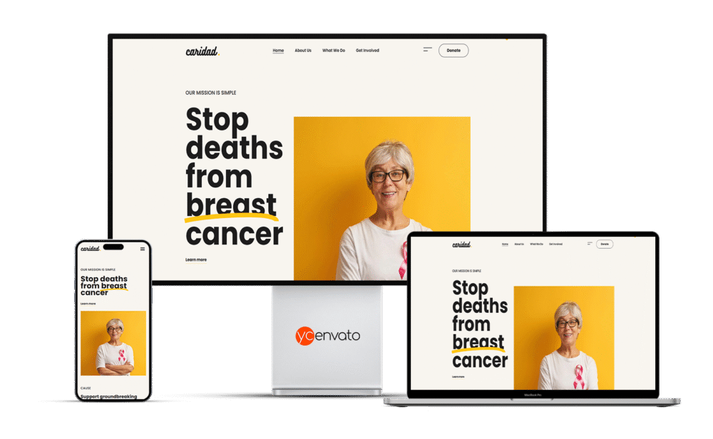 Caridad – Charity WordPress Theme - Görsel 5