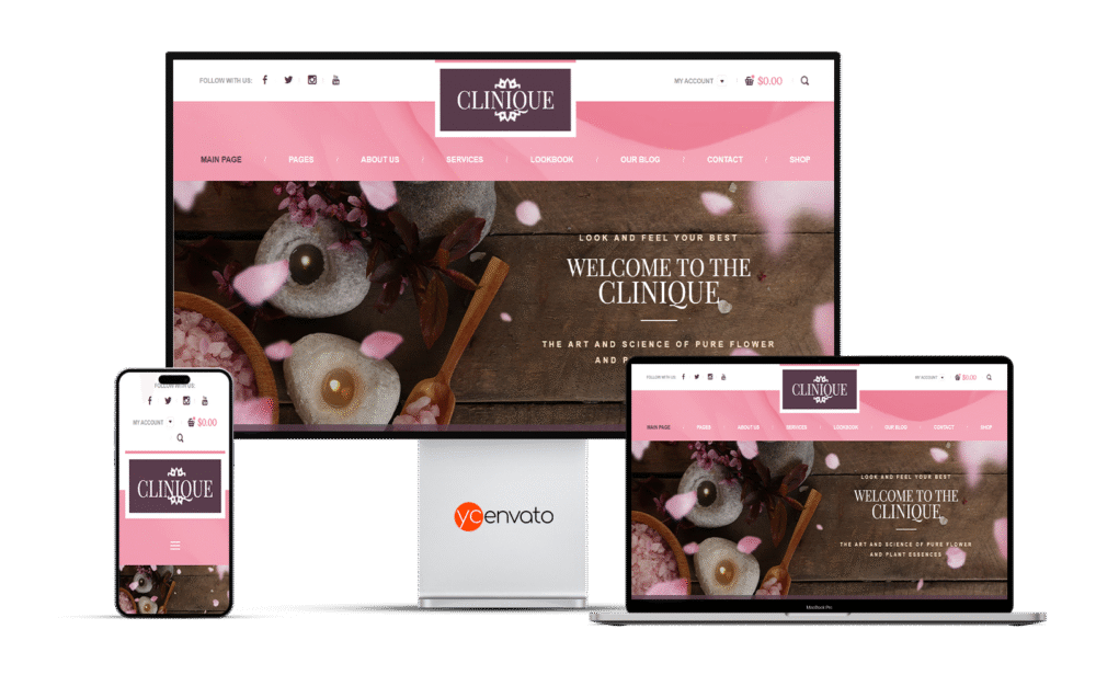 Clinique – Wellness Luxury Spa Resort WordPress Theme