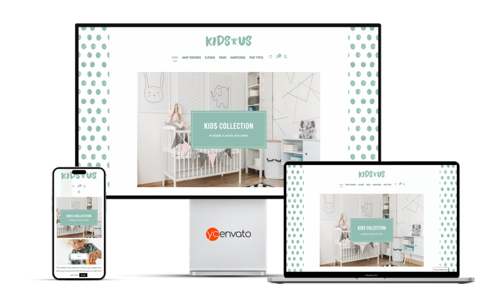 Kids R Us – Toy Store and Kids Clothes Shop WordPress Theme - Görsel 4