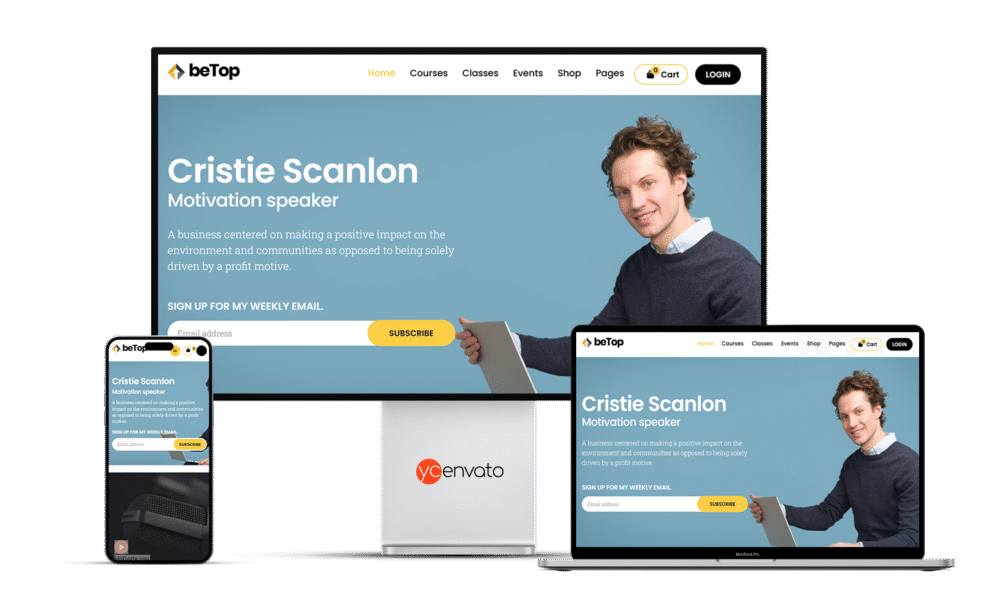 BeTop - Coaching & Speaker WordPress Theme - Görsel 7