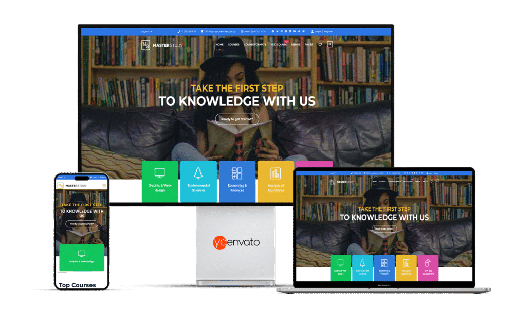 Masterstudy - Education WordPress Theme