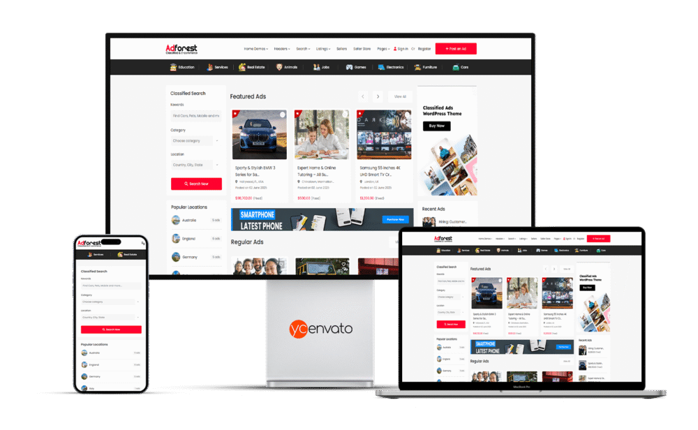AdForest - Classified Ads WordPress Theme - Görsel 4