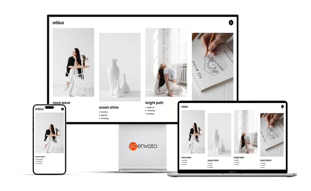 Orbius - Creative Agency and Portfolio Theme - Görsel 4