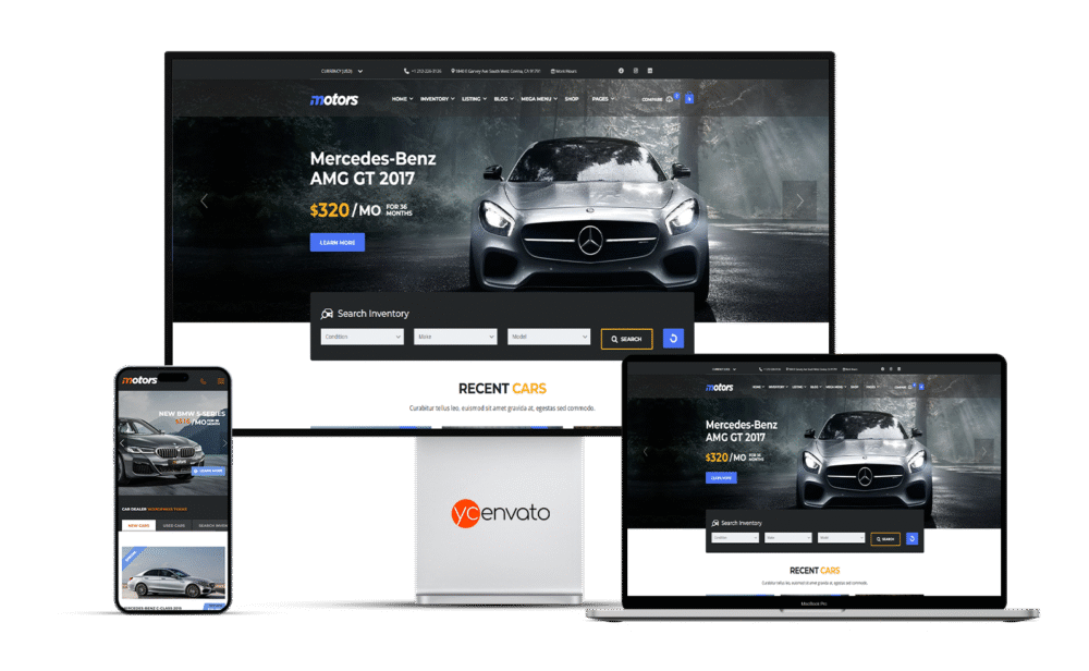 Motors - Car Dealer, Rental & Listing WordPress Theme - Görsel 4