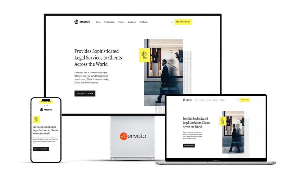Attornix - Lawyer WordPress Theme