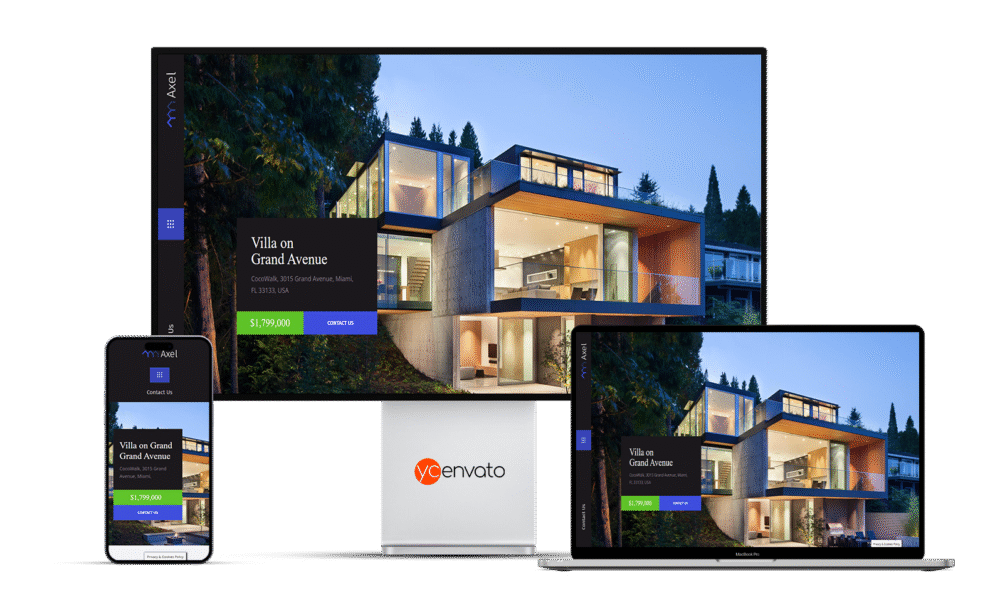 Axel - Single Property Real Estate Theme