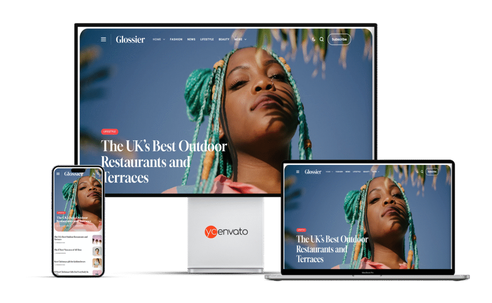 Glossier - Newspaper & Viral Magazine WordPress Theme