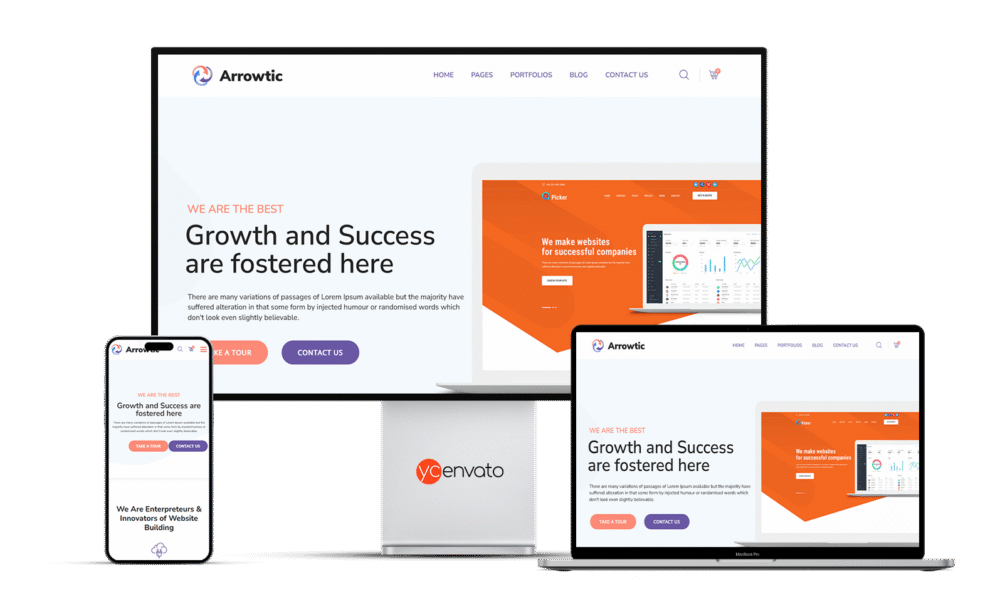 Arrowtic - Digital Marketing Agency WordPress Theme