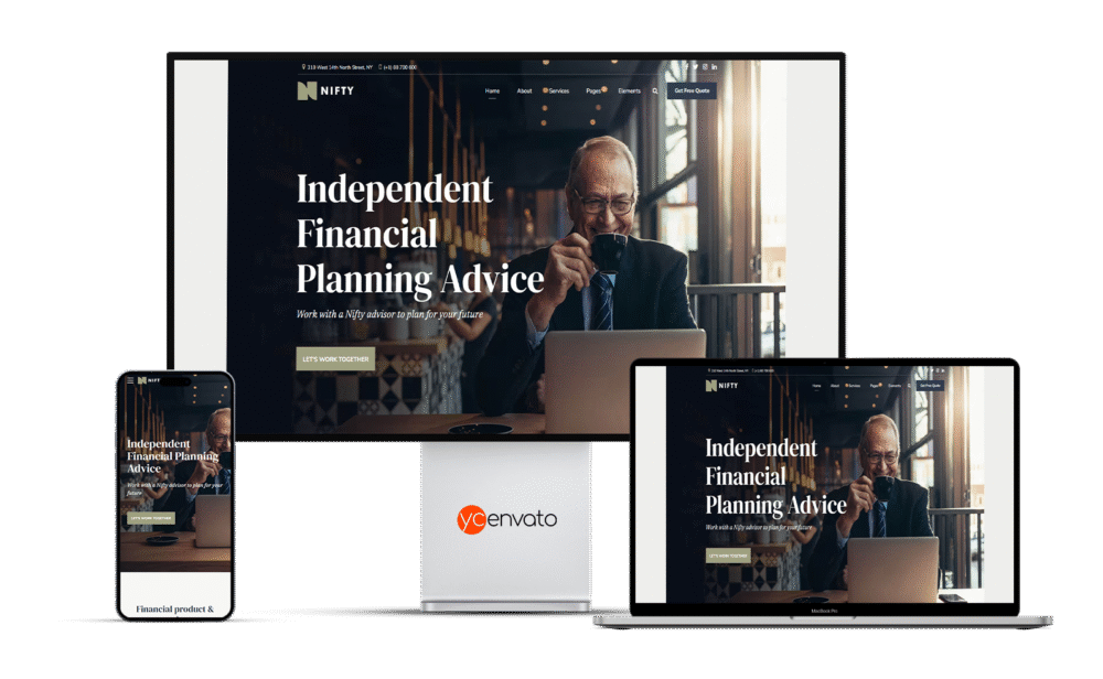 Nifty – Business Consulting WordPress Theme - Görsel 4