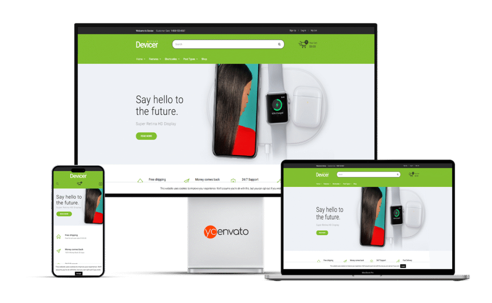 Devicer – Electronics, Mobile & Tech Store WordPress Theme - Görsel 3