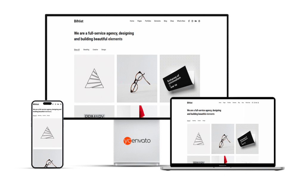 Bifrost – Simple Portfolio WordPress Theme - Görsel 4