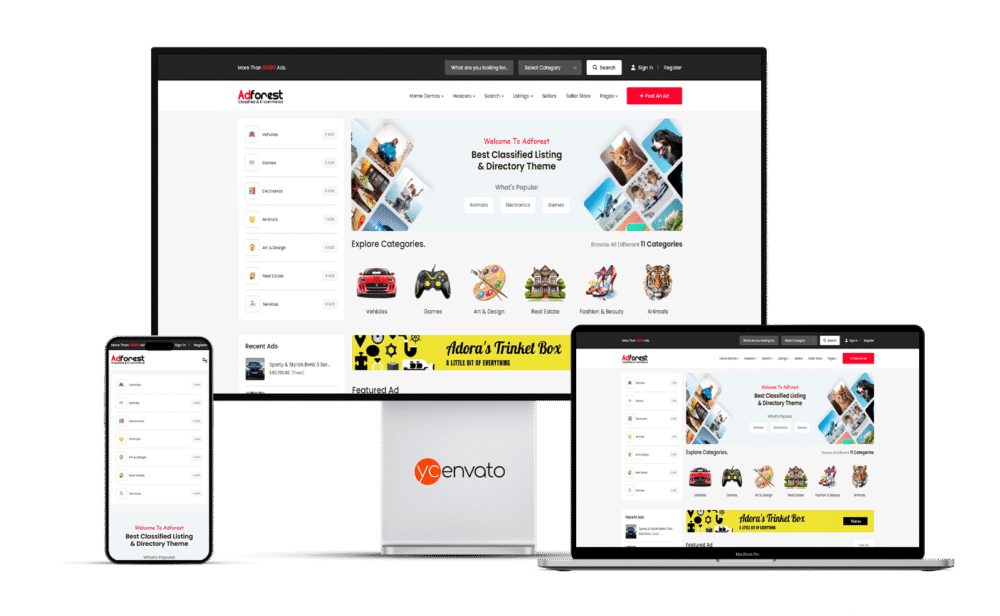 AdForest - Classified Ads WordPress Theme - Görsel 3