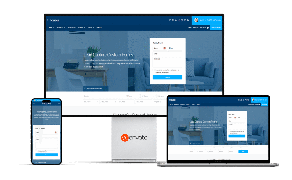 Houzez - Real Estate WordPress Theme - Görsel 4