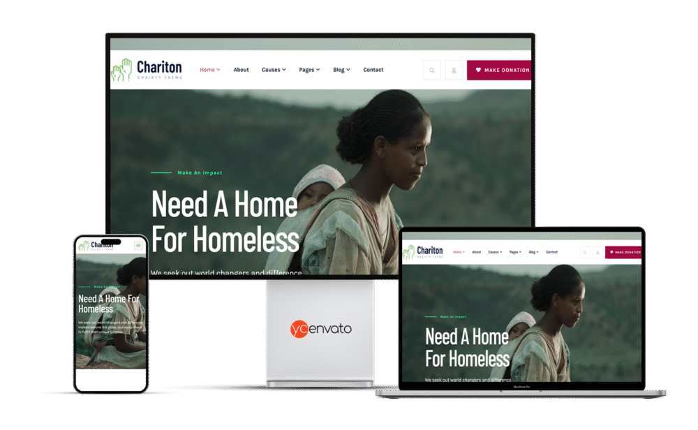 Chariton - NonProfit Charity WordPress Theme