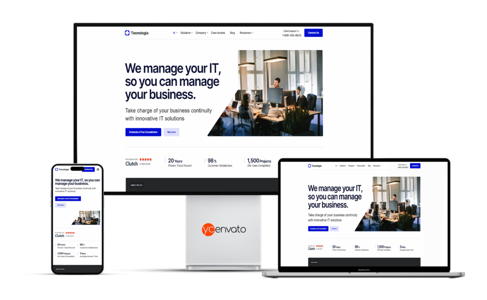 Tecnologia - IT Services & App Development - Görsel 2