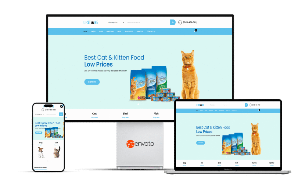 UpStore - Responsive Multi-Purpose Theme - Görsel 4
