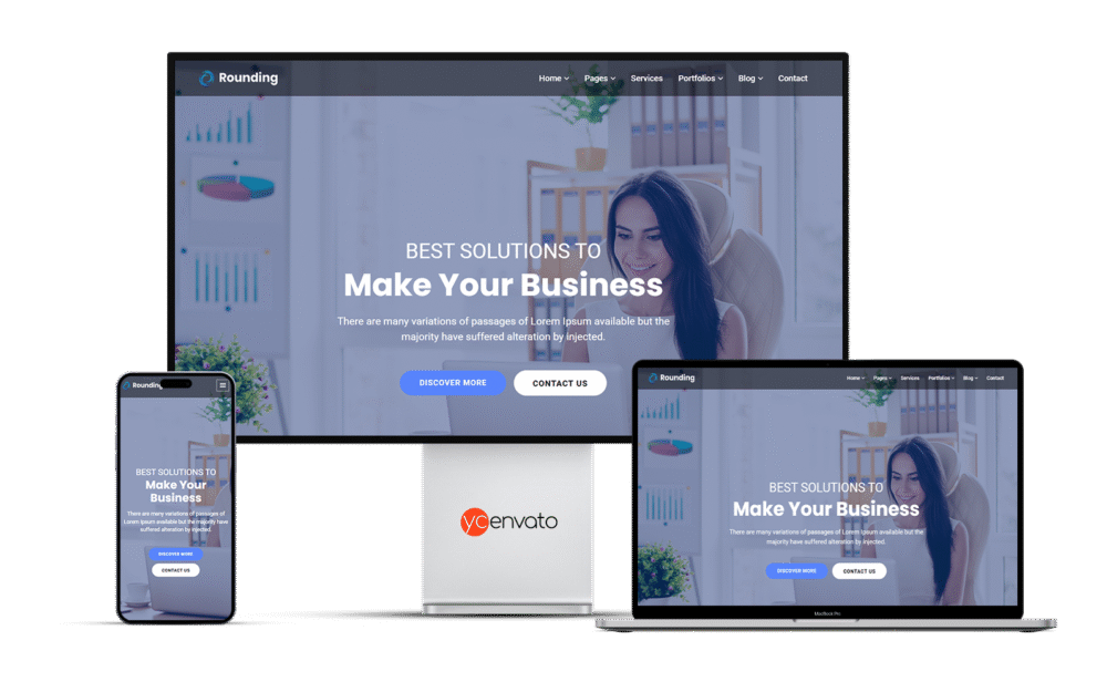 Rounding - Business WordPress Theme - Görsel 2