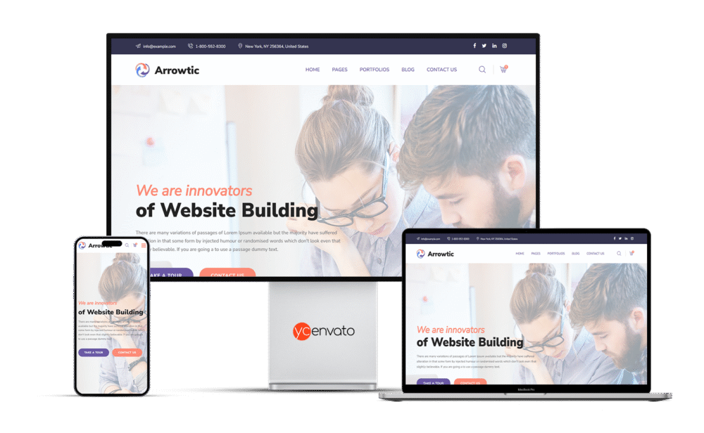 Arrowtic - Digital Marketing Agency WordPress Theme - Görsel 4