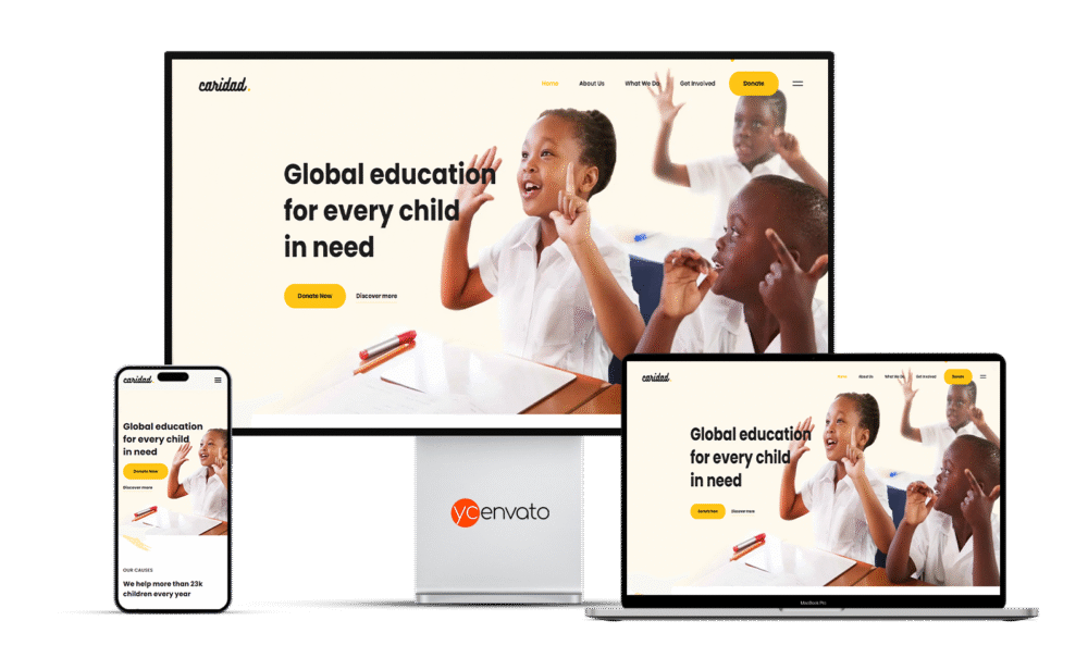 Caridad – Charity WordPress Theme