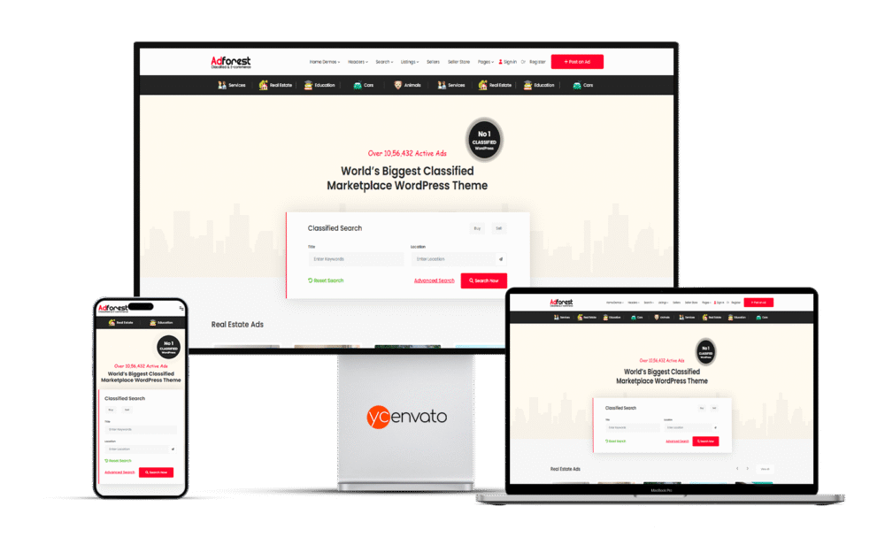 AdForest - Classified Ads WordPress Theme - Görsel 2