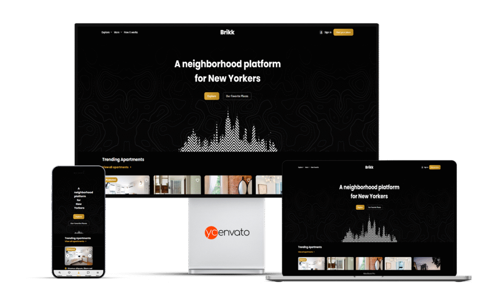 Brikk - Directory & Listing WordPress Theme