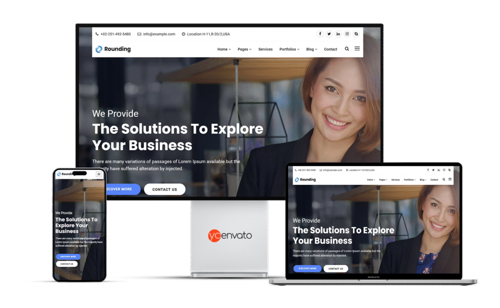 Rounding - Business WordPress Theme - Görsel 3