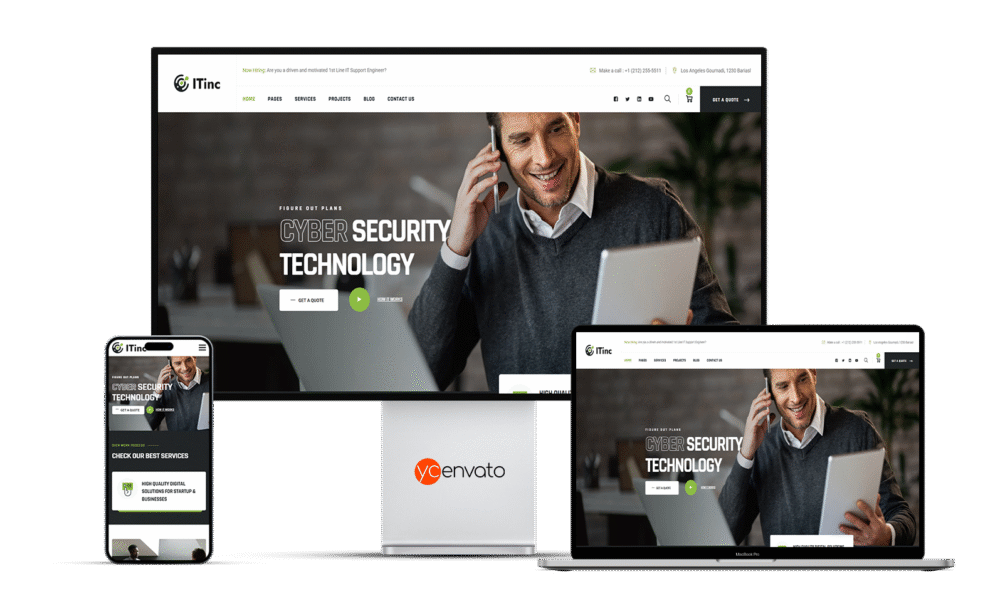 ITInc  - Technology & IT Solutions WordPress Theme - Görsel 5