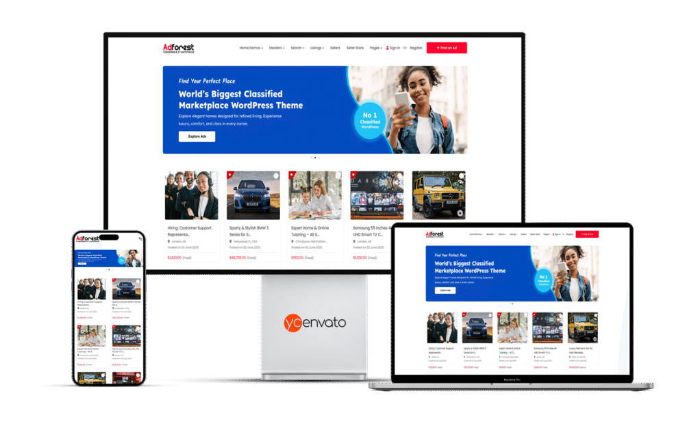 AdForest - Classified Ads WordPress Theme