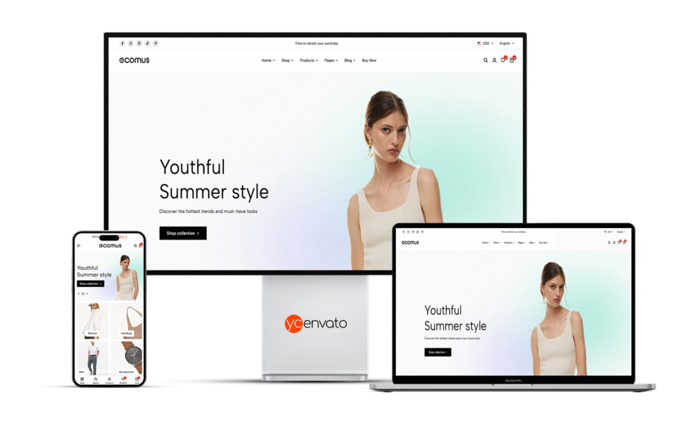 Ecomus - Multipurpose WooCommerce Theme