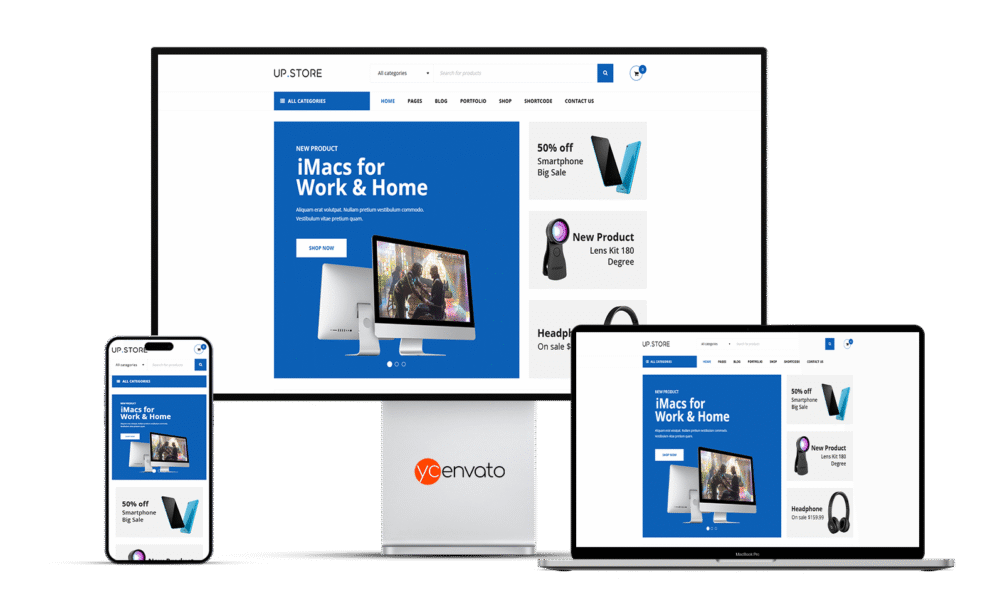 UpStore - Responsive Multi-Purpose Theme - Görsel 2