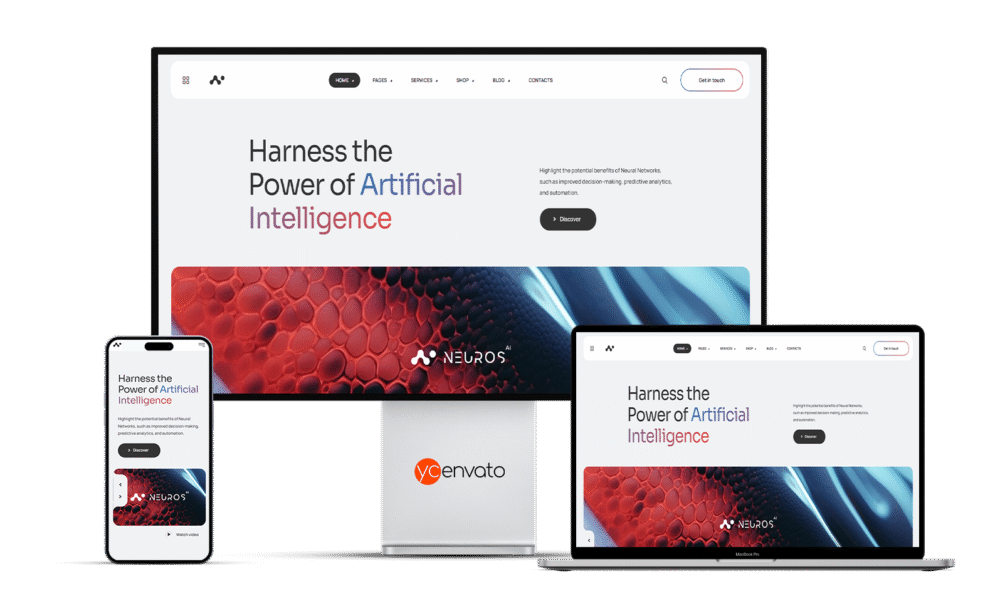 Neuros – AI Agency & Technology WordPress Theme - Görsel 4