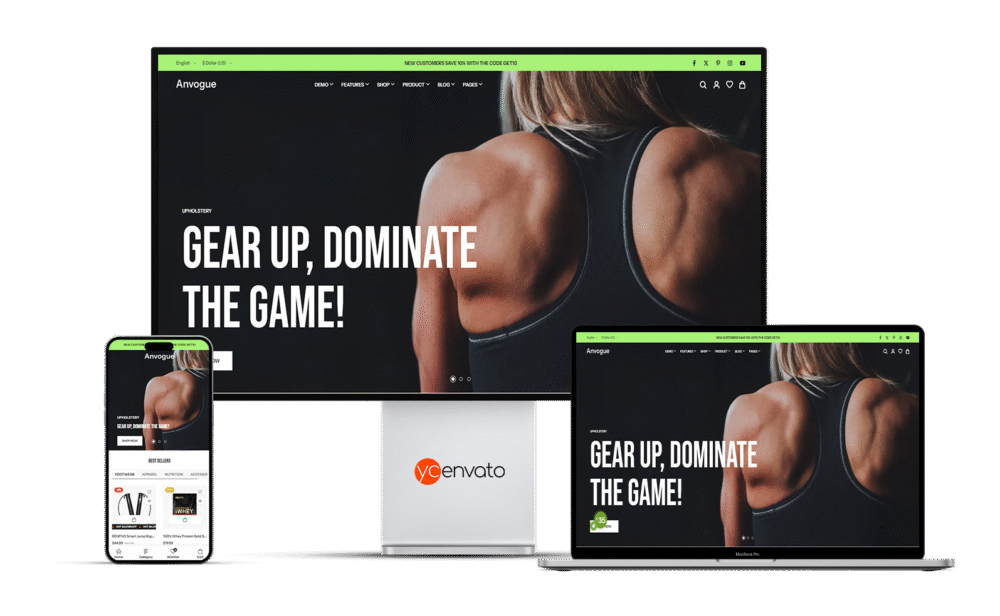 Anvogue – Multipurpose WooCommerce WordPress Theme - Görsel 3