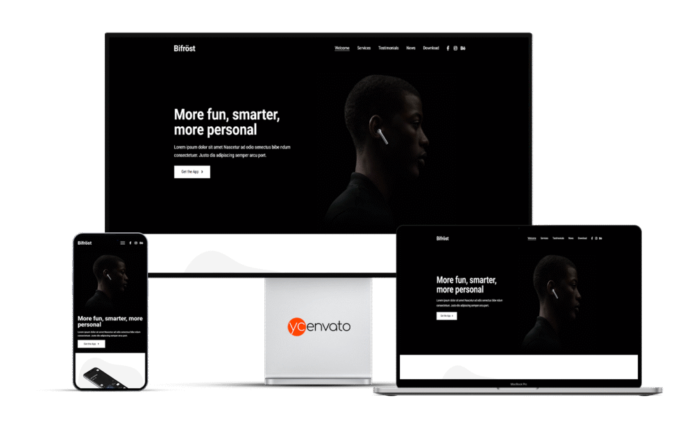 Bifrost – Simple Portfolio WordPress Theme - Görsel 2