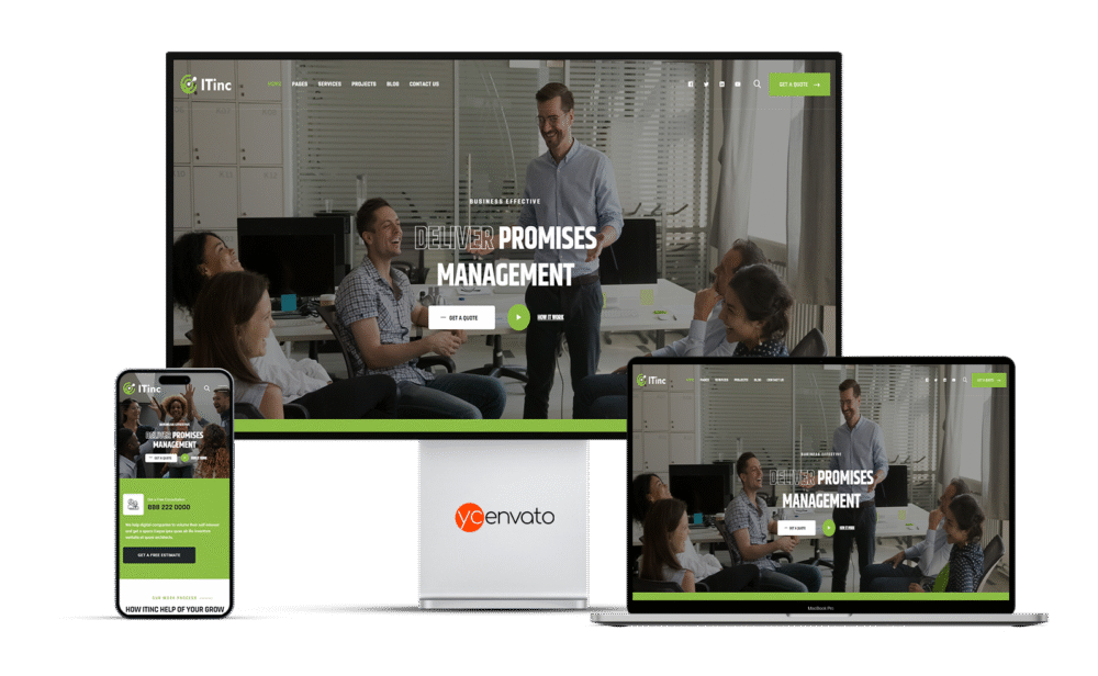 ITInc  - Technology & IT Solutions WordPress Theme