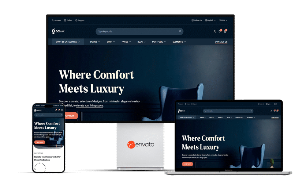 Gomax - Elementor WooCommerce WordPress Theme - Görsel 7