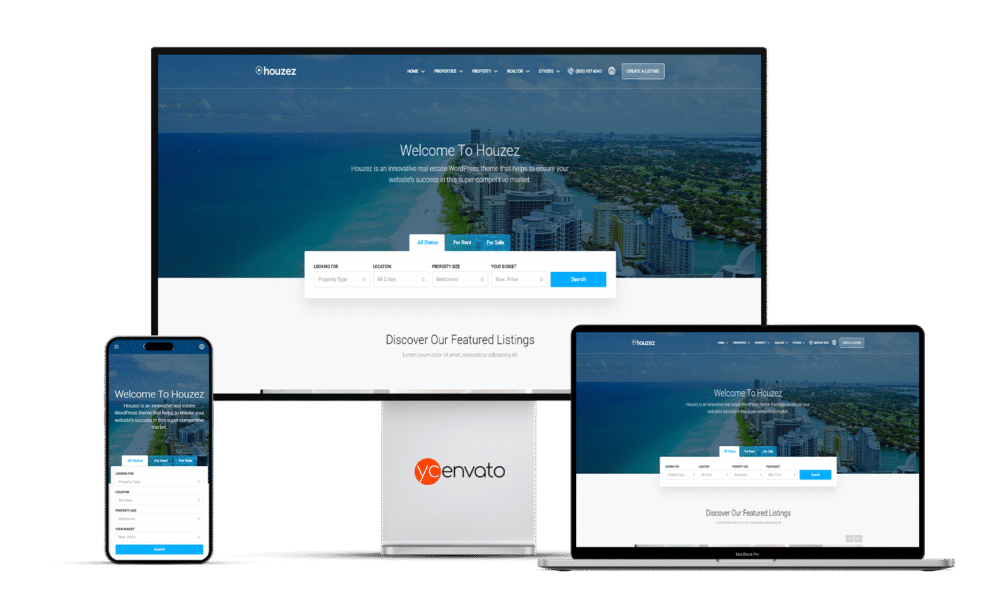 Houzez - Real Estate WordPress Theme - Görsel 2