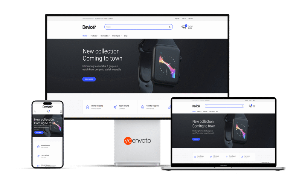 Devicer – Electronics, Mobile & Tech Store WordPress Theme - Görsel 5