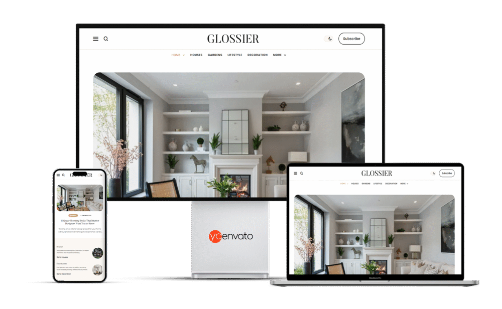Glossier - Newspaper & Viral Magazine WordPress Theme - Görsel 6