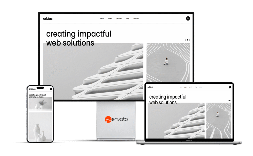 Orbius - Creative Agency and Portfolio Theme - Görsel 6