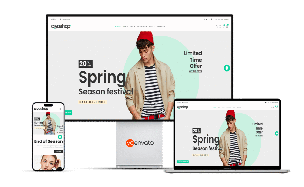 CiyaShop – Responsive Multi-Purpose Theme - Görsel 5