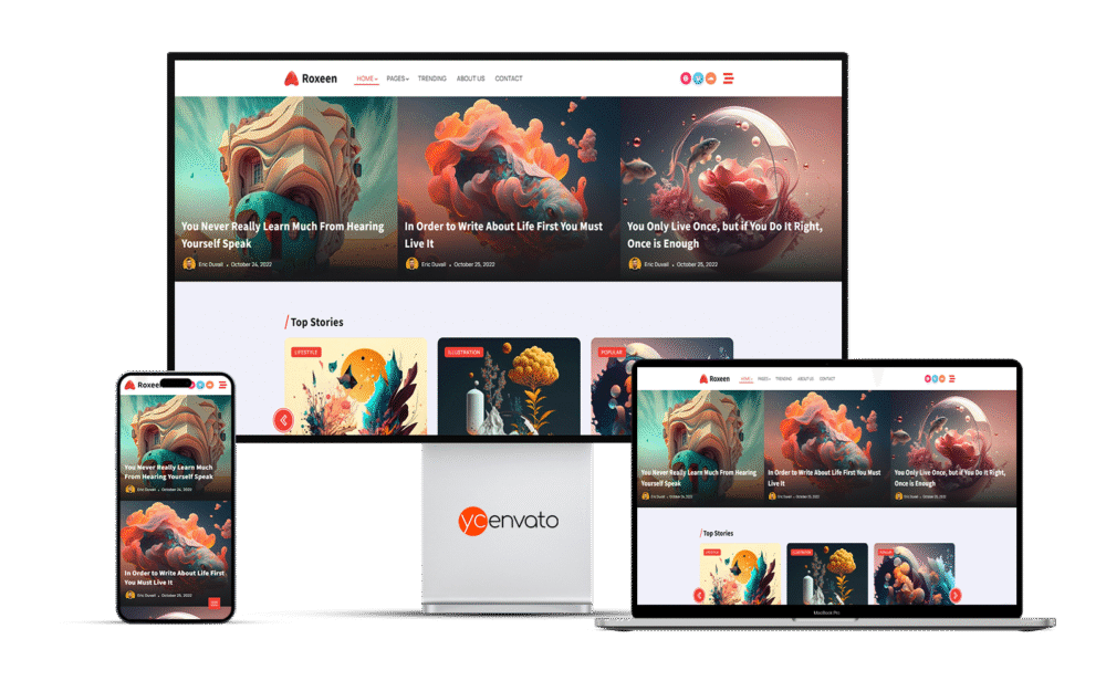 Roxeen - Personal Lightweight WordPress Theme - Görsel 6